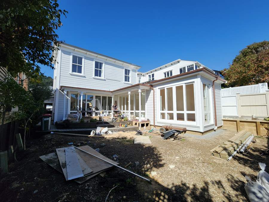 Mt Vic Wellington addition by Tristan Patterson Builders